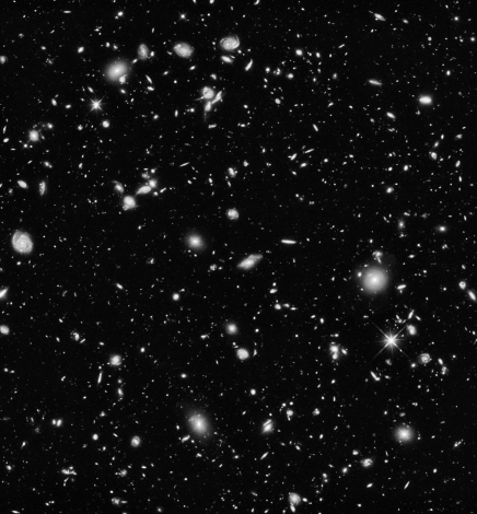 La evolución del espacio y la materia